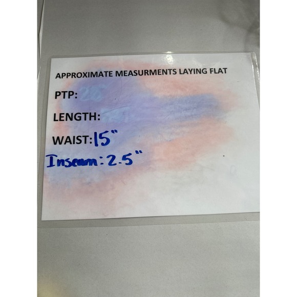 Victoria's Secret Silver Shimmer Pleated Booty PJ Shorts Sparkly Women's Size‎ M - Picture 9 of 9